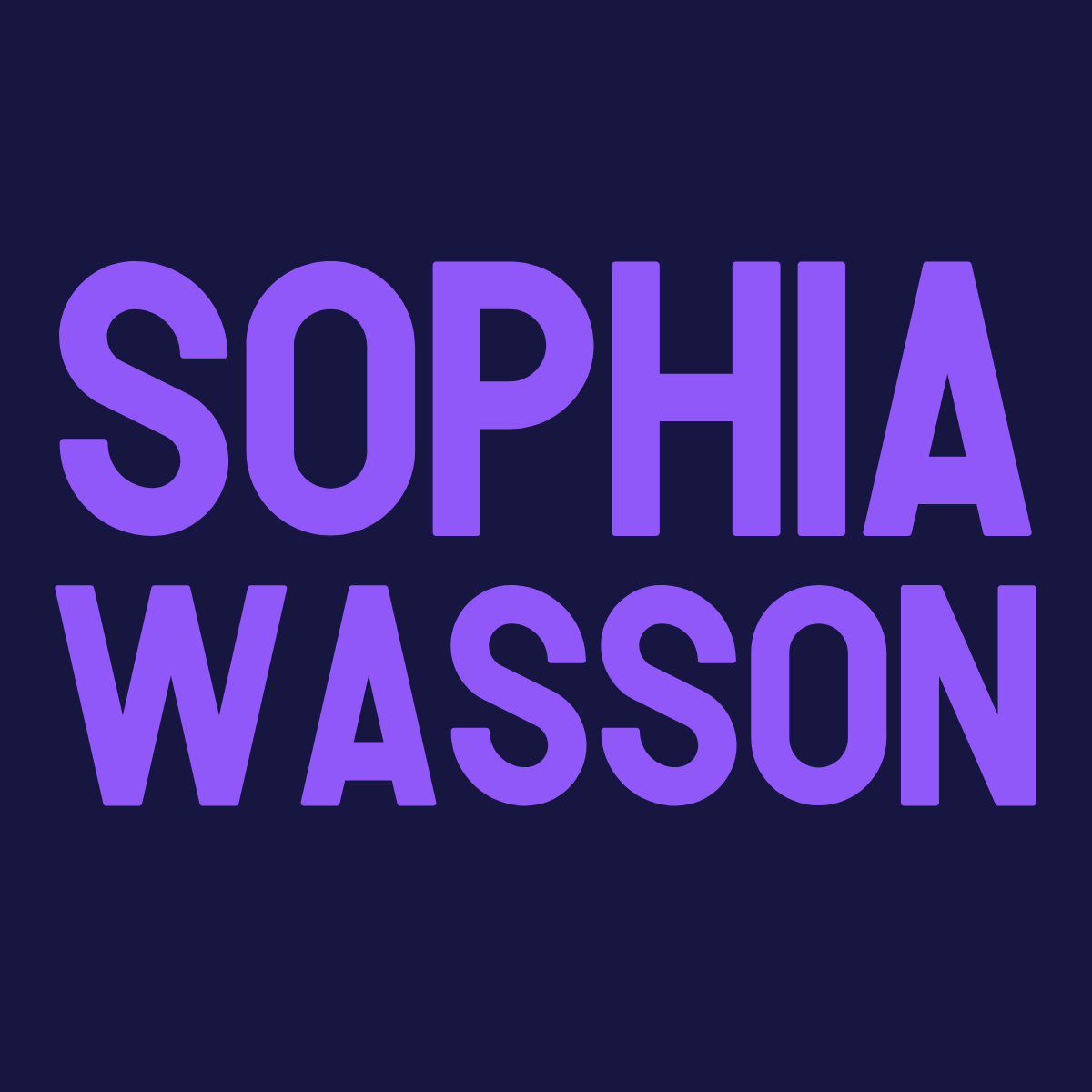 Sophia Wasson